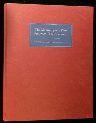 Item #B58607 The Manuscripts of Piers Plowman: The B-Version. C. David Benson, Lynne S. Blanchfield