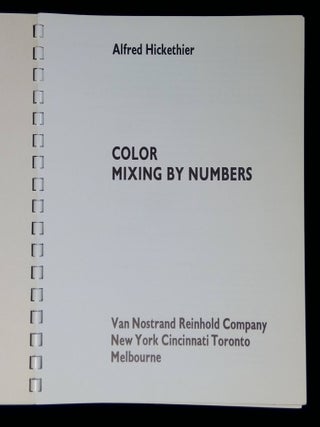 Color Mixing By Numbers