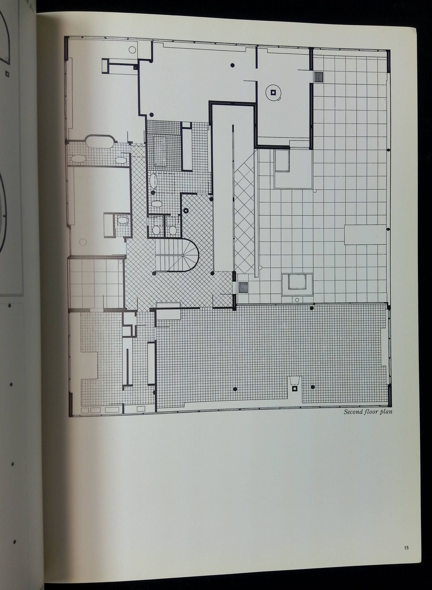 floor plan of corbusier