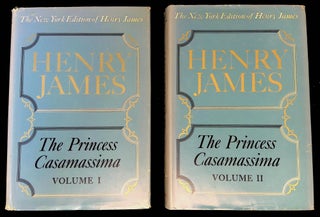 Item #B59108 The Princess Casamassima [Two volume set]. Henry James