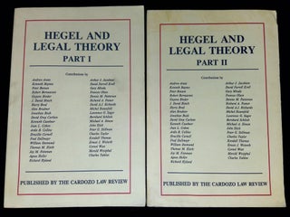 Item #B59393 Cardozo Law Review: Volume 10, Mar./Apr. 1989, Numbers 5-6--Hegel and Legal Theory...