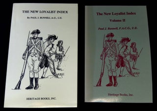 Item #B59484 The New Loyalist Index and The New Loyalist Index Volume II [Two volume set!]. Paul...