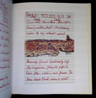 Other Animals: Drawings and Journals [Inscribed by Cunningham!]