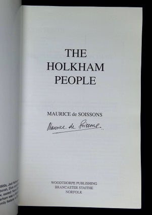 The Holkham People [Signed by de Soissons!]