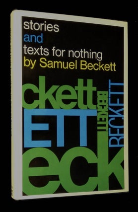 Item #B59866 Stories & Texts for Nothing. Samuel Beckett