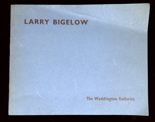 Item #B59910 Larry Bigelow: October 1961. Larry Bigelow