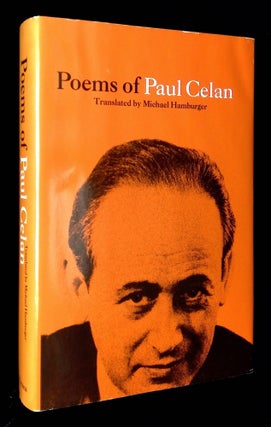 Item #B60219 Poems of Paul Celan. Paul Celan, Michael Hamburger