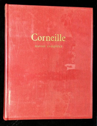 Item #B60517 Oeuvres Completes. Corneille, Raymond Lebegue, Andre Stegmann