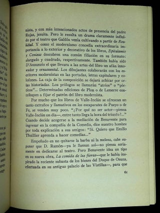 Vida y Literatura de Valle-Inclan