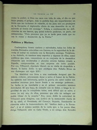 En Torno al 98: Politica y Literatura