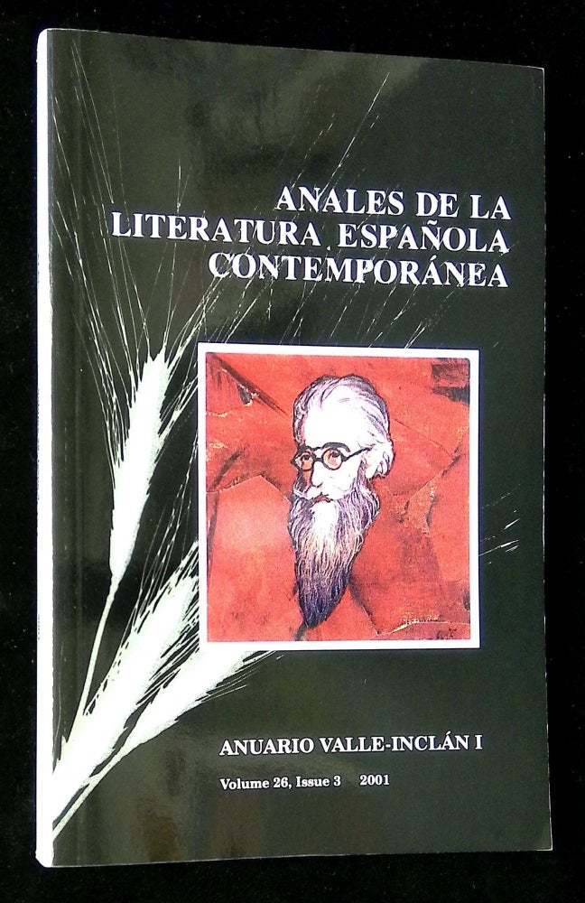 Item #B60645 Anales de la Literatura Espanola Contemporanea: Anuario Valle-Inclan I--Volume 26, Issue 3, 2001 [This issue only!]. Luis T. Gonzalez-del-Valle.