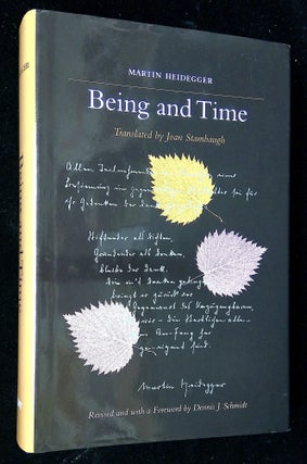 Item #B60725 Being and Time. Martin Heidegger, Joan Stambaugh, Dennis J. Schmidt