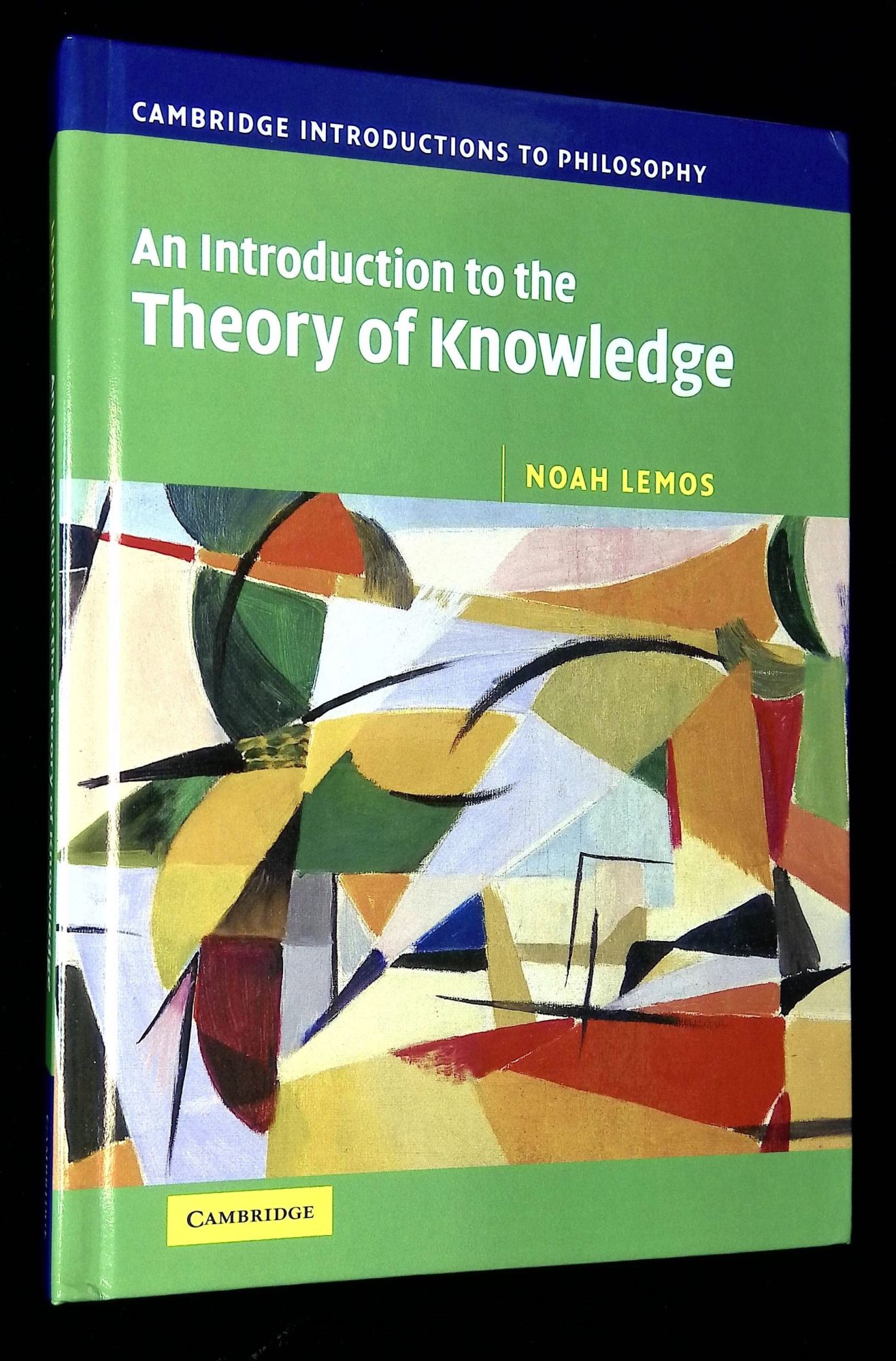 An Introduction to the Theory of Knowledge | Noah Lemos | Reprint