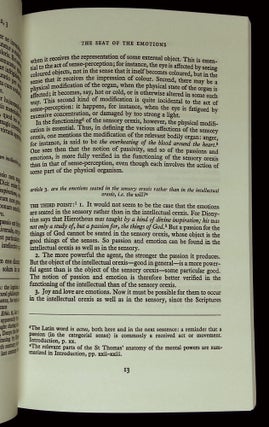 Summa Theologiae: Volume 19--The Emotions (Ia2ae. 22-30)