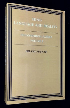 Item #B61249 Mind, Language, and Reality: Philosophical Papers, Volume 2 [This volume only!]....