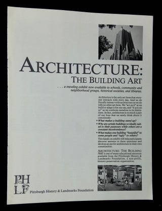 Item #B61314 Architecture: The Building Art...A Traveling Exhibit Now Available to Schools,...