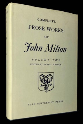 Item #B61680 Complete Prose Works of John Milton: Volume II--1643-1648 [This volume only!]. John...