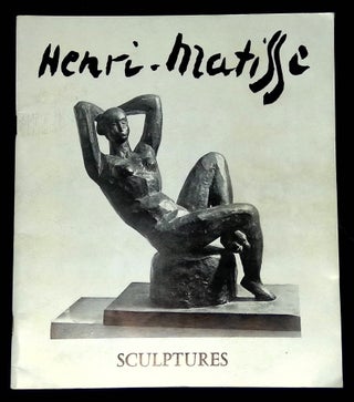 Item #B62042 Henri Matisse: Sculptures. Jean Leymarie, Preface