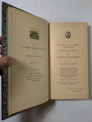 Progress of Nations: The Story of the World and of its Peoples from the Dawn of History to the Present Day--Chronicled with the Assistance of Eminent Historians from Leading Universities and Colleges and Published in the Interests of the Disabled American Veterans of the World War and of a Patriotic and Intelligent Americanism [Ten volume complete set!]