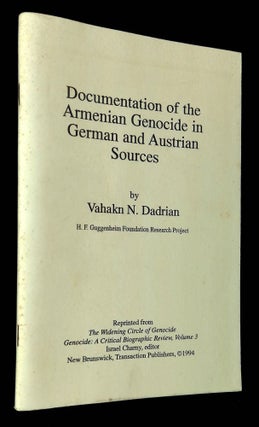 Item #B62523 Documentation of the Armenian Genocide in German and Austrian Sources [Reprinted...