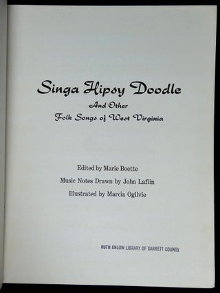 Singa Hipsy Doodle and Other Folk Songs of West Virginia