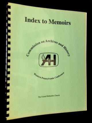 Item #B62802 Index to Memoirs: An Alphabetical Listing of Deceased Clergy and Their Spouses for...