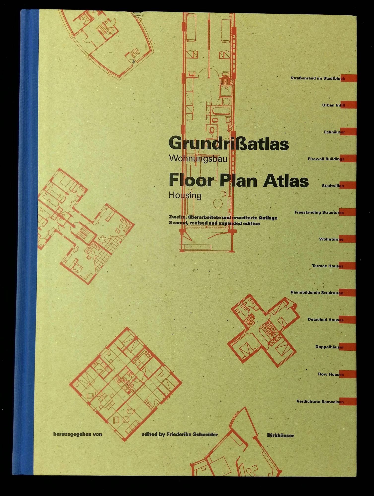 Grundrissatlas: Wohnungsbau/Floor Plan Atlas: Housing | Friederike ...