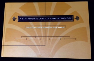 Item #B63909 A Genealogical Chart of Greek Mythology: Comprising 3,673 Named Figures of Greek...