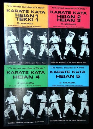 Item #B63938 Karate Kata: Heian 1 Tekki 1; Heian 2 Heian 3; Heian 4; and Heian 5 [Four volume...
