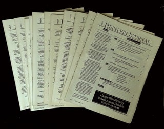 Item #B63939 The Heinlein Journal: Issue No. 1, 2, 3, 4, 5, 7, 8, 10, 11, 12, 13 [Eleven...