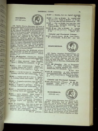A Catalogue of Roman Coins