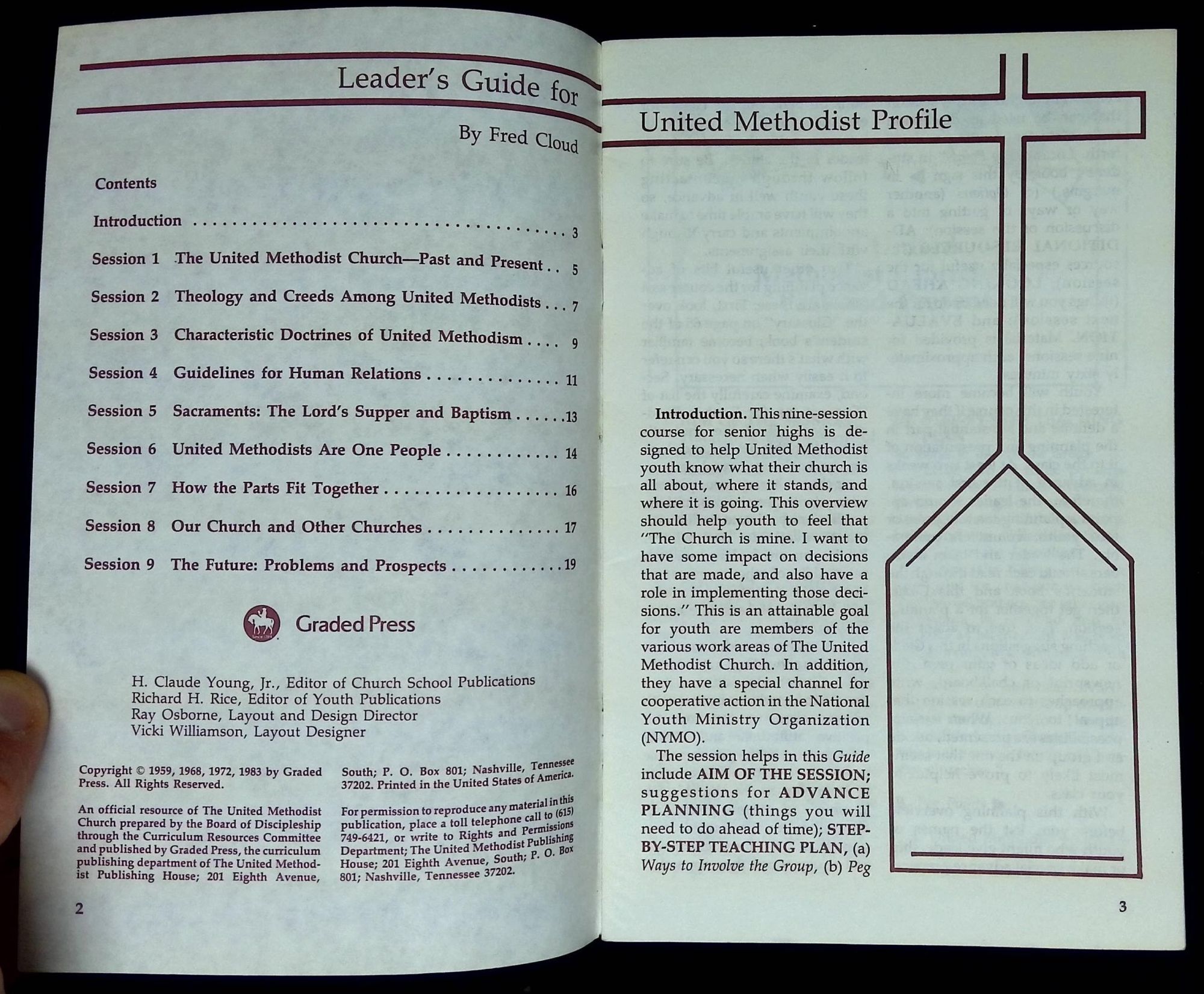 Leader's Guide for United Methodist Profile | Fred Cloud