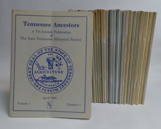 Item #B64262 Tennessee Ancestors: A Publication of the East Tennessee Historical Society--Volume...