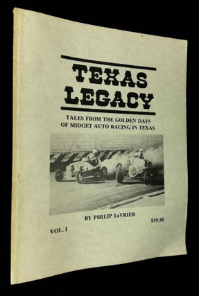 Item #B64308 Texas Legacy. Philip LeVrier