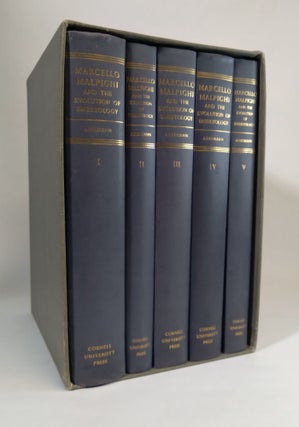 Item #B64453 Marcello Malpighi and the Evolution of Embryology [Five volume set in slipcase!]....
