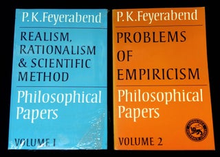 Item #B64658 Realism, Rationalism & Scientific Method and Problems of Empiricism [Philosophical...
