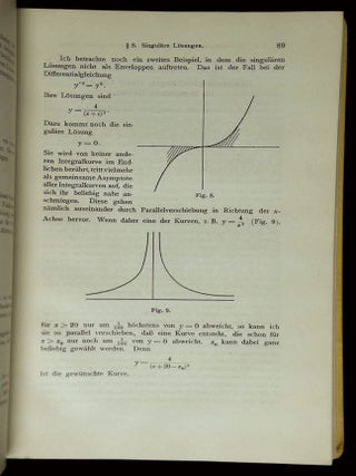 Theorie der Differentialgleichungen: Vorlesungen aus dem Gesamtgebiet der Gewohnlichen und der Partiellen Differentialgleichungen