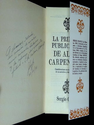 La Primera Publicacion de Alejo Carpentier: Consideraciones en Torno a la Genesis de su Narrativa y Labor Periodistica