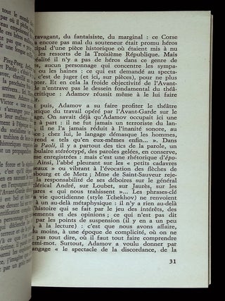 "Theatre Populaire": Itineraire de Roger Planchon 1953-1964