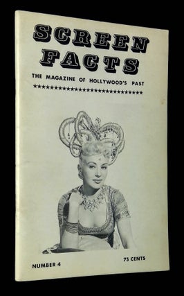 Item #B64881 Screen Facts 4: Volume One, Number Four [This issue only!]. Alan G. Barbour