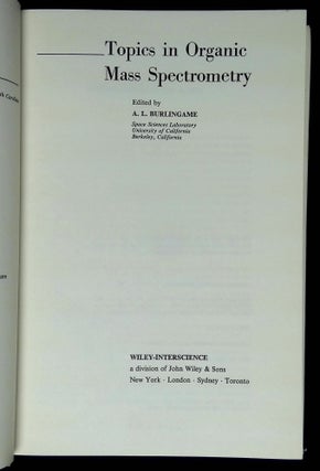 Topics in Organic Mass Spectrometry