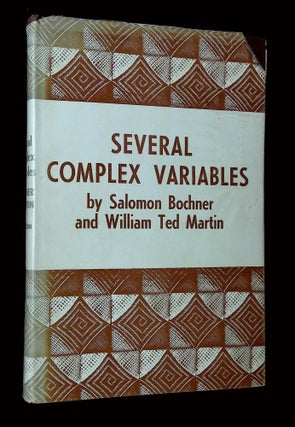 Item #B65141 Several Complex Variables. Salomon Bochner, William Ted Martin