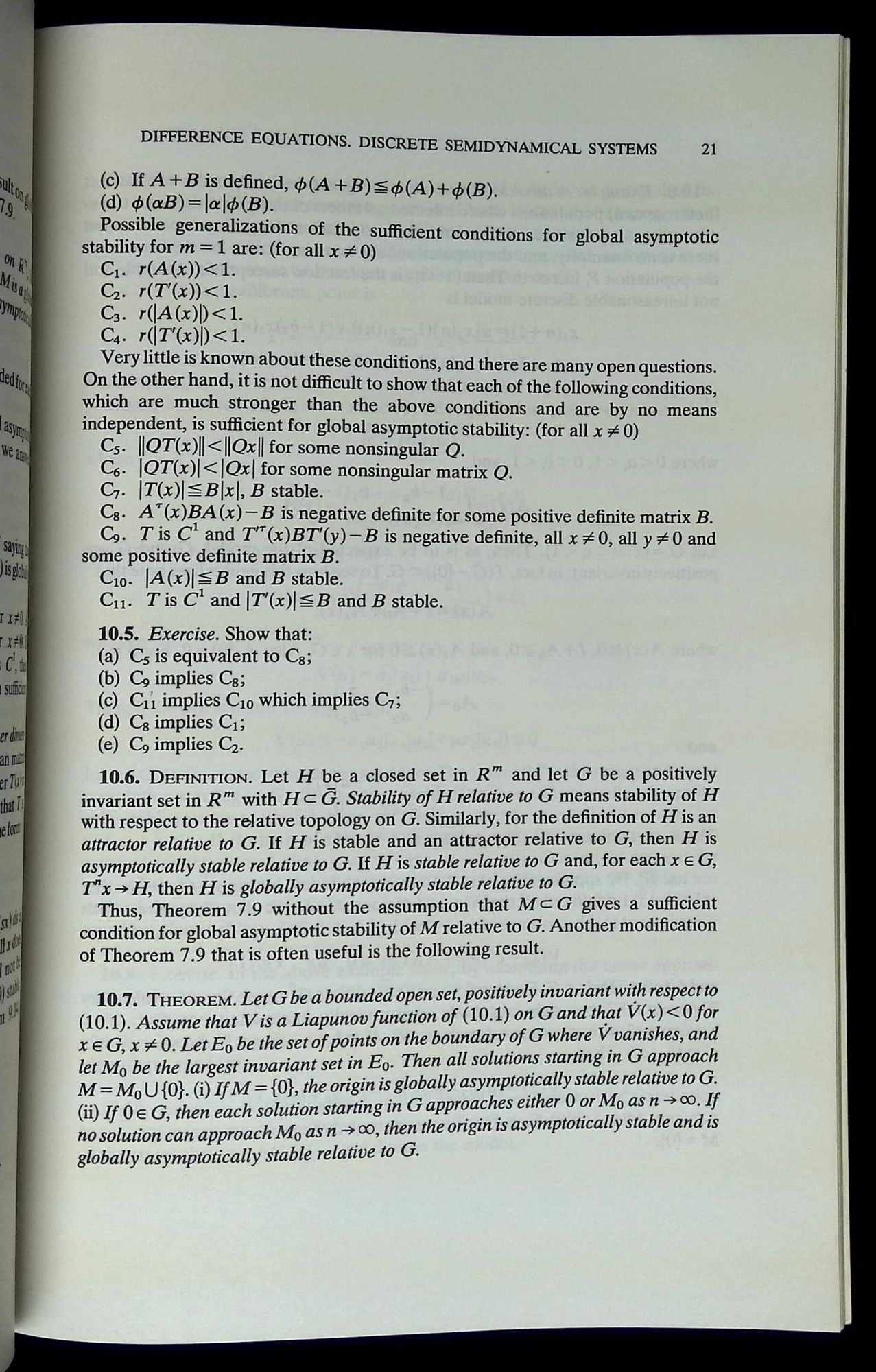 The Stability of Dynamical Systems: Appendix A--Limiting Equations and ...