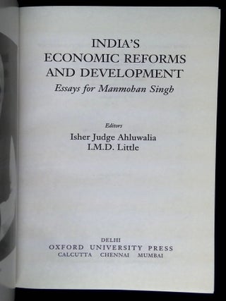 India's Economic Reforms and Development: Essays for Manmohan Singh