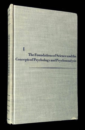 Item #B65394 The Foundations of Science and the Concepts of Psychology and Psychoanalysis...
