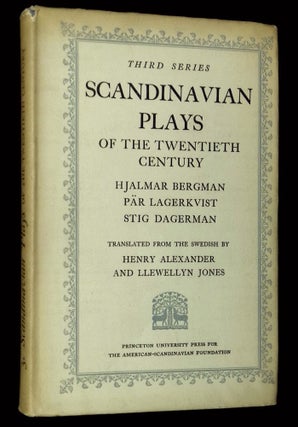 Item #B65439 Scandinavian Plays of the Twentieth Century: Hjalmar Bergman, Par Lagerkvist, Stig...