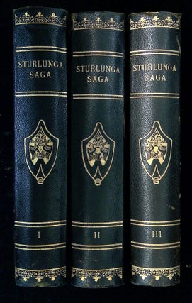 Item #B65677 Sturlunga Saga [Three volume set!]. Gudni Jonsson