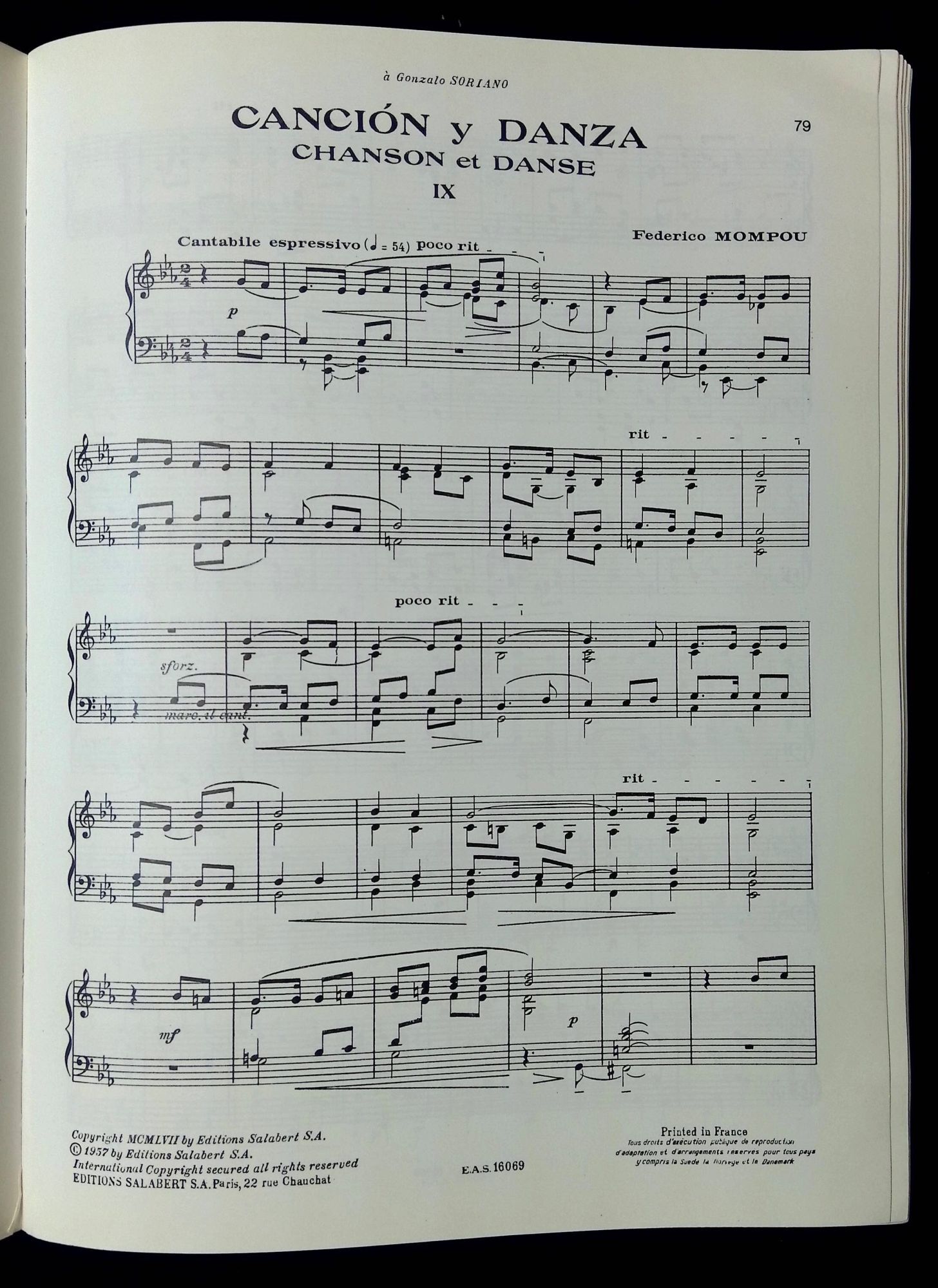 Piano Album | Federico Mompou