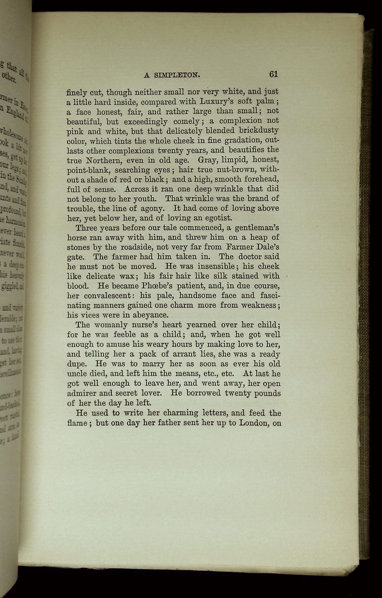 A Simpleton Volume 5 of the Works of Charles Reade, Edition de Luxe, no ...
