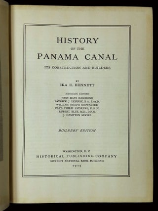 History of the Panama Canal: Its Construction and Builders